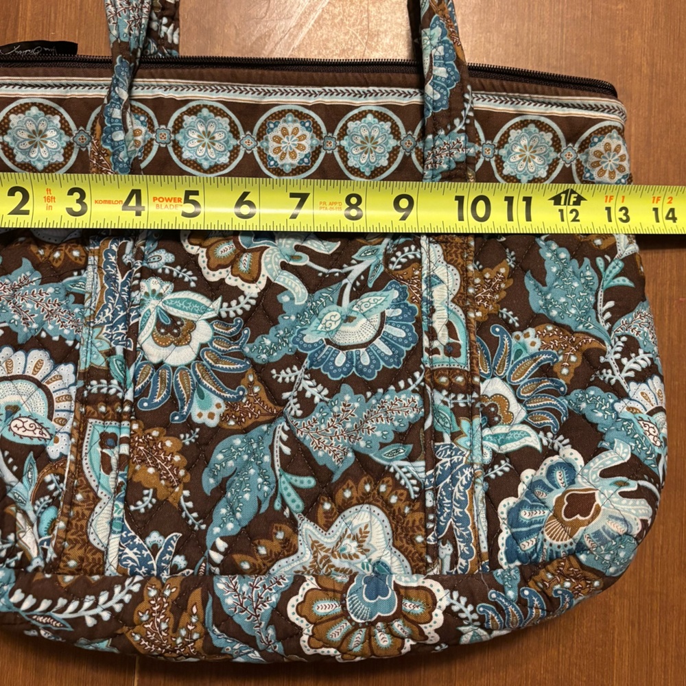 Vera Bradley Java Blue retired pattern, small sho… - image 7